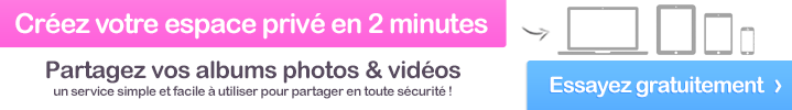 Partagez la naissance et l'évolution de votre petit bébé en ligne : Créez votre blog privé et sécurisé et partagez photos et vidéos avec votre famille seulement