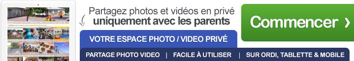 Vous souhaitez partager des photos et des vidéos en toute sécurité avec les familles ? Créez votre blog privé en 2 minutes seulement et essayez notre service révolutionnaire !