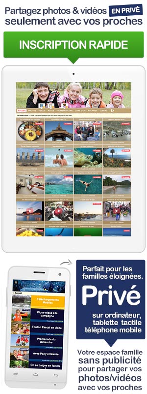 Partage photos privé en ligne pour la famille et les amis